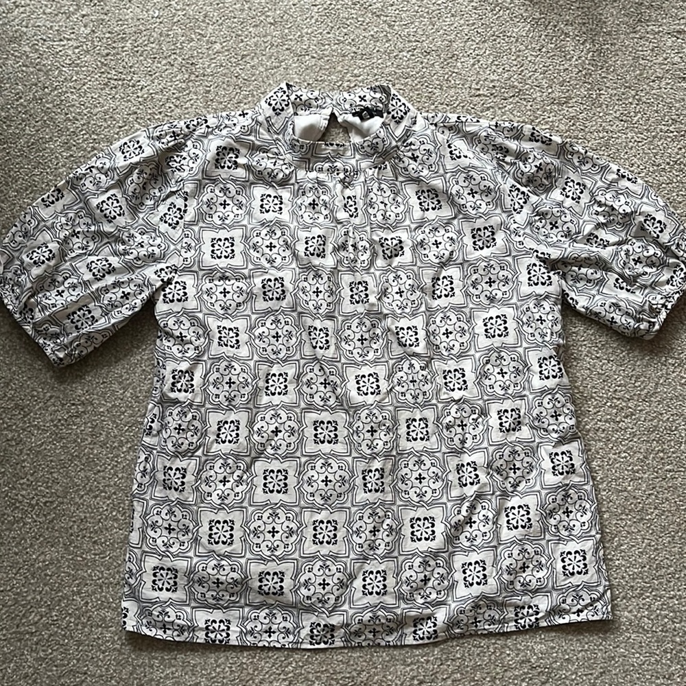 Ann Taylor High Neck Top